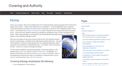 Desktop Screenshot of coveringandauthority.com